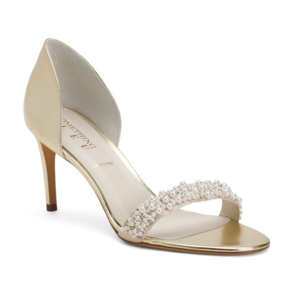 SOMETHING BLEU Made In Italy Cappy Pumps - Picture 1 of 2